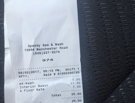 Car Wash «Speedy Gas & Wash», reviews and photos, 13894 Manchester Rd, Ballwin, MO 63011, USA