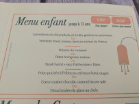 Restaurant Le Binjamin à Dissay menu