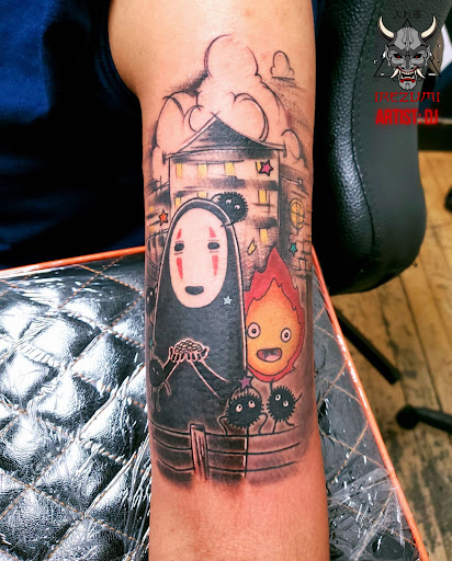 Explore jet tattoo ideas, creative tattoo ideas in Peru, available at Irezumi Tattoo Parlor
