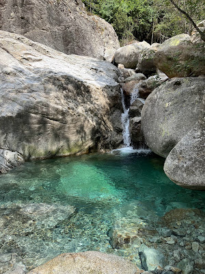 Canyon de la Richiusa à Bocognano