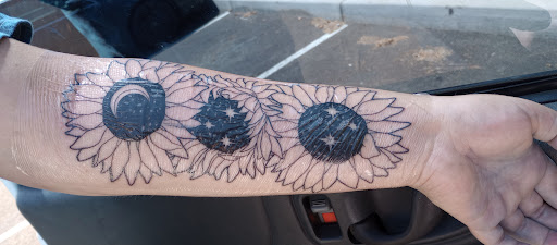 Explore cute mushroom tattoo ideas, creative tattoo ideas in Bend, available at Monolith Tattoo Studio