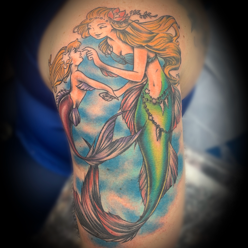 Explore flower bouquet tattoo ideas, creative tattoo ideas in Hanover, available at Gypsy Skull Tattoo