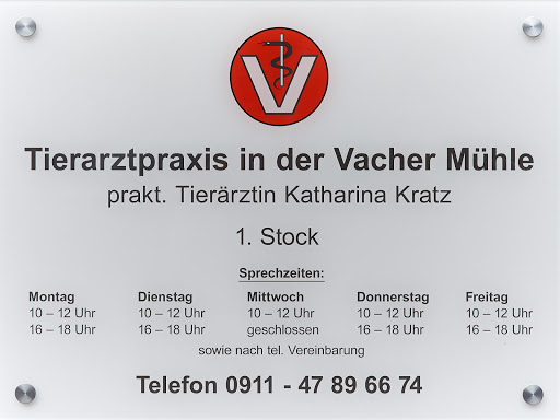 Tierarztpraxis in der Vacher Mühle Tierärztin Katharina Kratz unter Fürth, 