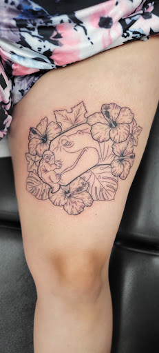 Explore minimalist tattoo ideas with meaning, creative tattoo ideas in Ocala, available at Black Lotus Tattoo & Art Gallery Inc