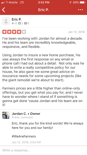 Insurance Agency «Farmers Insurance - Jordan Carter», reviews and photos