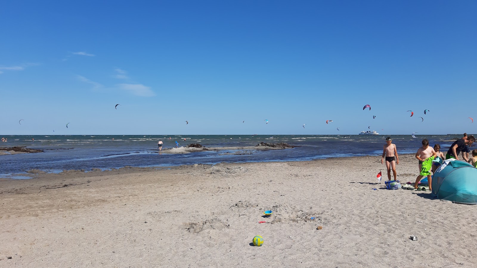 Fotografija Grune Brink Strand z prostorna obala