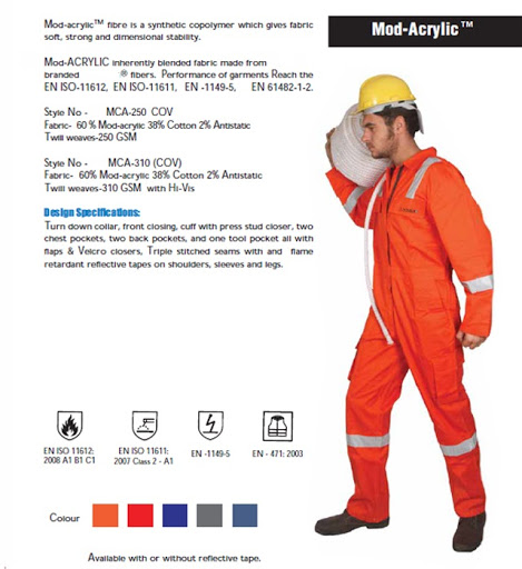 Nomex Coverall Safety Uniform