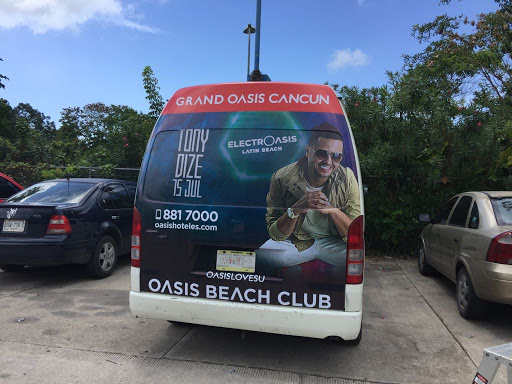 Repartidores publicidad Cancun