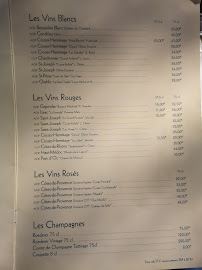 Carte du Café Le Victor Hugo à Valence