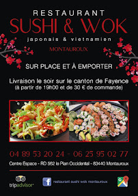 Sushi Wok Montauroux centre espace à Montauroux menu