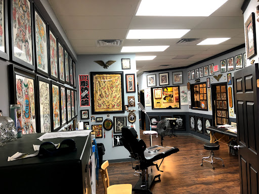 Explore 1/4 sleeve tattoo ideas, creative tattoo ideas in Jacksonville, available at Idle Hands Tattoo Co.