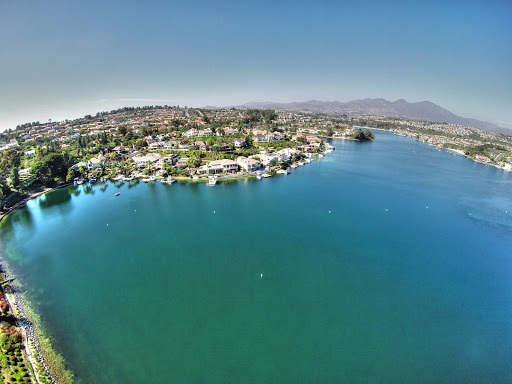 Swimming lake Costa Mesa