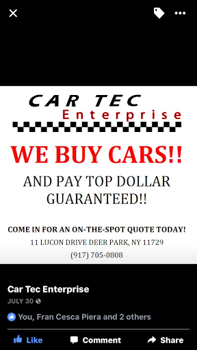 Used Car Dealer «Car Tec Enterprise», reviews and photos, 11 Lucon Dr, Deer Park, NY 11729, USA