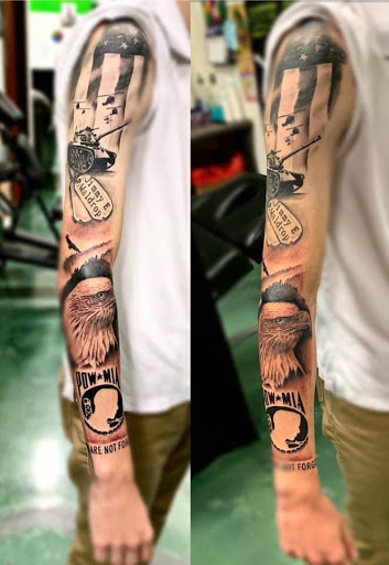 Explore capricorn tattoo ideas for females, creative tattoo ideas in Roanoke, available at Saint Cecilias Art Studio