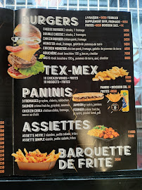 Menu / carte de Krusty Pizz' à Orléans