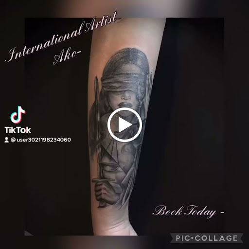 Explore cool upper arm tattoo ideas, creative tattoo ideas in New York, available at Redink Tattoo Studio
