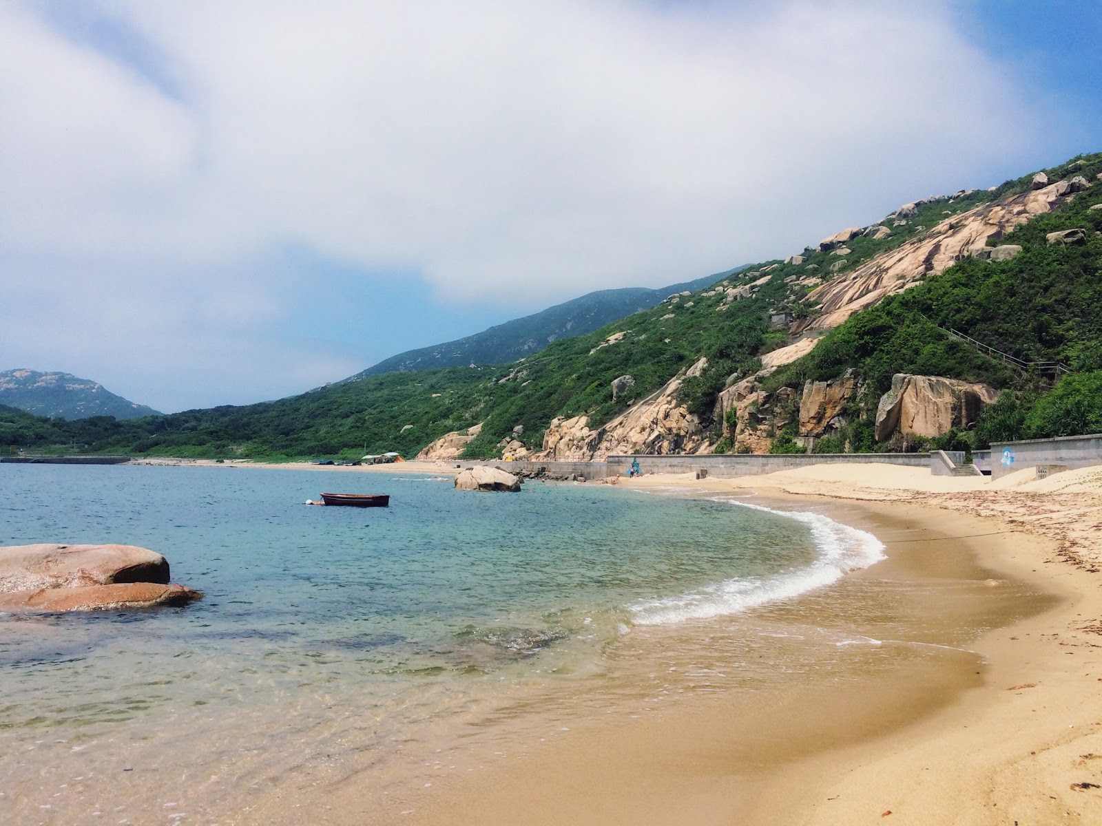 Yung Shue Ha Beach的照片 具有非常干净级别的清洁度