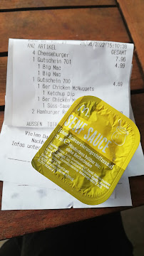 Carte du McDonald's à Lambrechtshagen