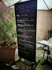 L'Aile ou la Cuisse à Saint-Rémy-de-Provence menu
