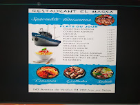 El Marsa à Ivry-sur-Seine menu