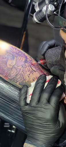 Explore cool half sleeve tattoo ideas, creative tattoo ideas in Middletown, available at 1-Of-A-Kind-Inks Tattoo Studio