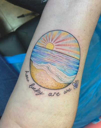 Explore quarter sleeve tattoo ideas for females, creative tattoo ideas in Red Bank, available at Resilient Visions