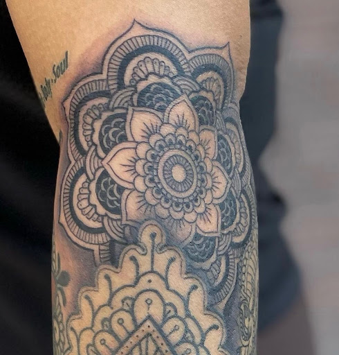 Explore nana tattoo ideas, creative tattoo ideas in Peoria, available at Modern Ink Tattoo