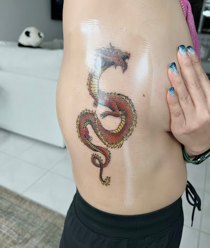 Explore hand tattoo ideas, creative tattoo ideas in Fort Lauderdale, available at Borrowed Time Tattoo