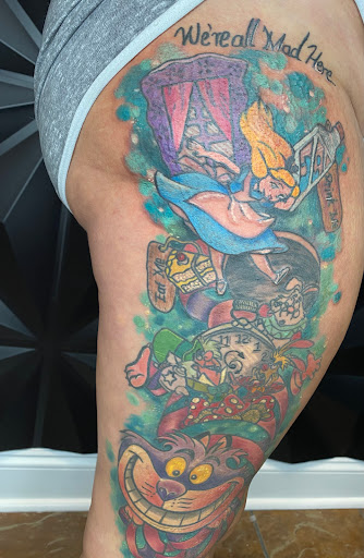 Explore pacemaker tattoo ideas, creative tattoo ideas in Charlotte, available at Tattoo Bills Charlotte