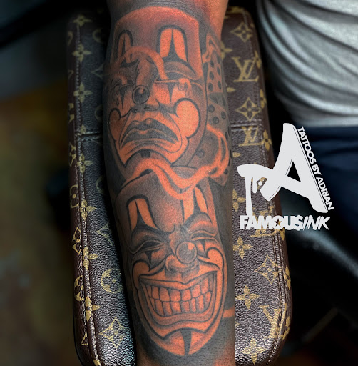 Explore sunshine tattoos ideas, creative tattoo ideas in Hammond, available at Famous Ink, Inc.