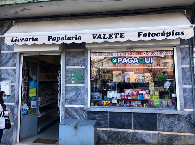 Papelaria Valete - Tabacaria, Livraria e Papelaria - Loja