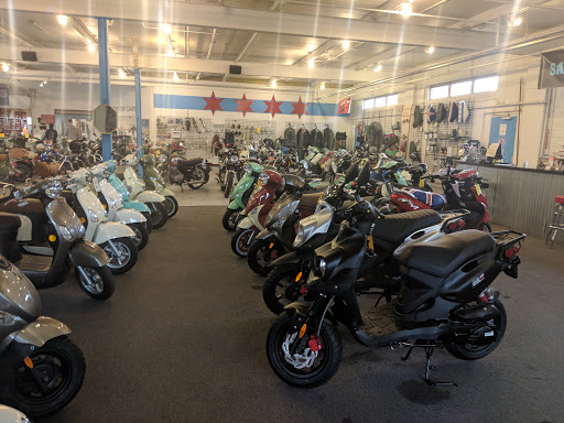 Motor Scooter Dealer «Scooterworks Chicago», reviews and photos, 5410 N Damen Ave, Chicago, IL 60625, USA