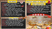 Menu du Pizza House à Juvisy-sur-Orge