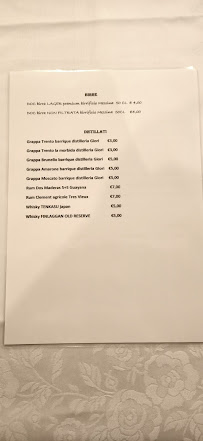 Osteria Buongusto à Bagno di Gavorrano menu