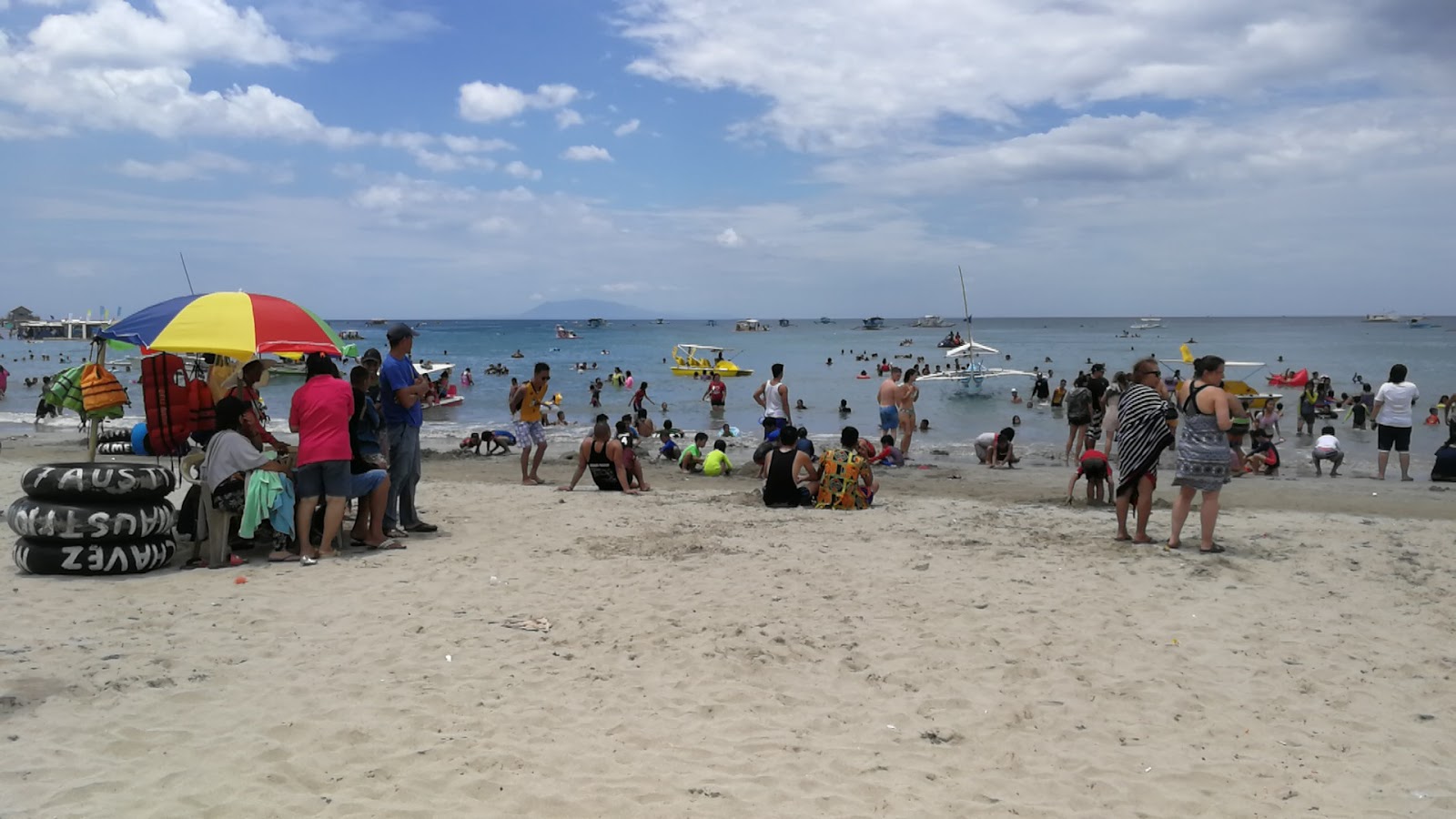 Foto van Lian batangas beach met recht en lang