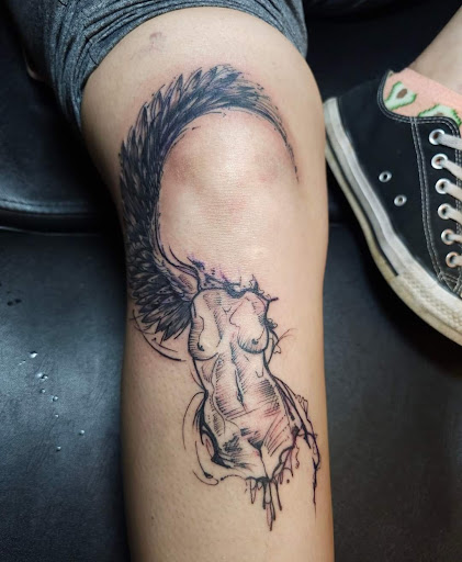 Explore dominant tattoo ideas, creative tattoo ideas in Onalaska, available at Rock Bottom Tattoo Studio