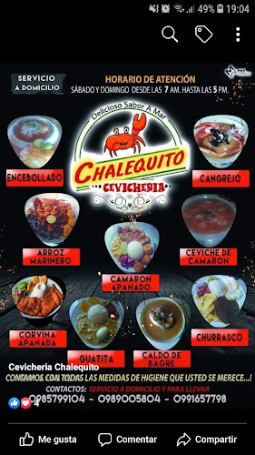 Opiniones de Cevicheria chalequito en Machachi - Restaurante