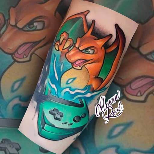 Explore minimalist dog tattoo ideas, creative tattoo ideas in Ballston Spa, available at Andromeda Tattoo and Arts