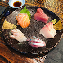Sashimi du Restaurant de nouilles au sarrasin (soba) Abri Soba à Paris - n°17