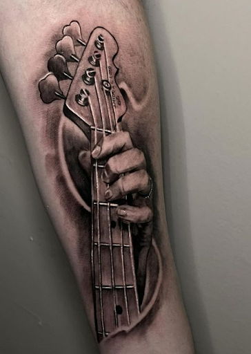 Explore animal lover tattoo ideas, creative tattoo ideas in Charlotte, available at Canvas Tattoo & Art Gallery