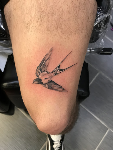 Explore dark knight tattoo ideas, creative tattoo ideas in Fenton, available at Think Ink Tattoo Co