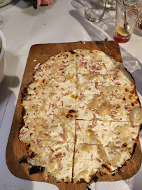 Tarte flambée du Restaurant français Winstub du Manoir à Barr - n°12