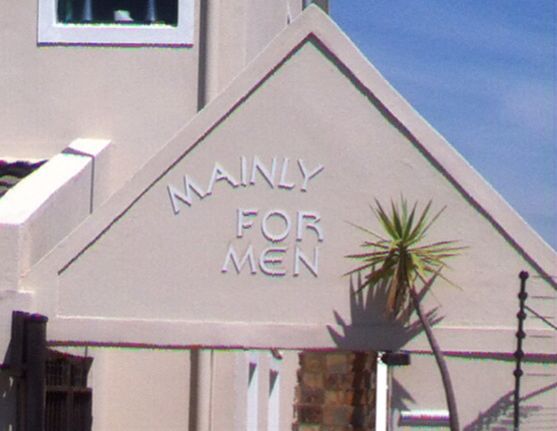 Mainly for Men