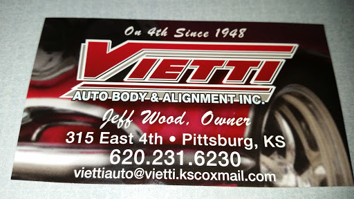 Auto Body Shop «Vietti Auto Body Shop», reviews and photos, 315 E 4th St, Pittsburg, KS 66762, USA