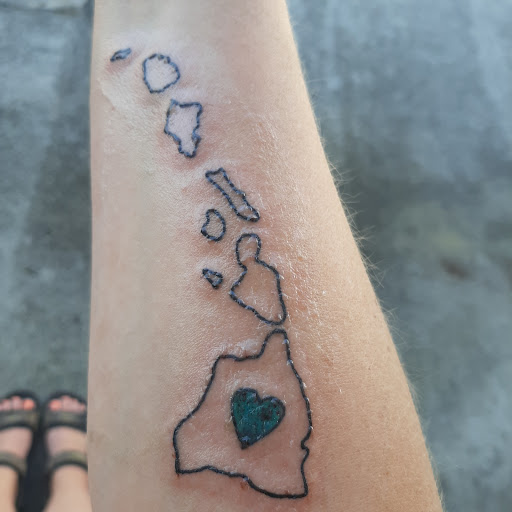 Explore bass fish tattoo ideas, creative tattoo ideas in Kailua Kona, available at Lady Luck Tattoo & Body Piercing