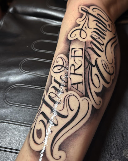 Explore stomach tattoo ideas, creative tattoo ideas in Mesa, available at Smiley Ink Tattoos