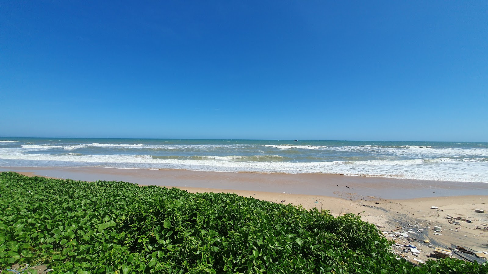 Foto av Tien Thanh pho Phan Beach med lång rak strand