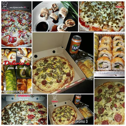 Opiniones de Delirio's pizza y sushi en Arica - Pizzeria