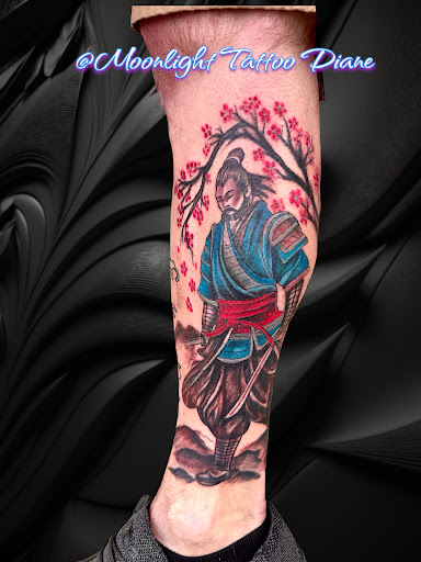 Explore fighting tattoo ideas, creative tattoo ideas in Ocean View, available at Moonlight Tattoo