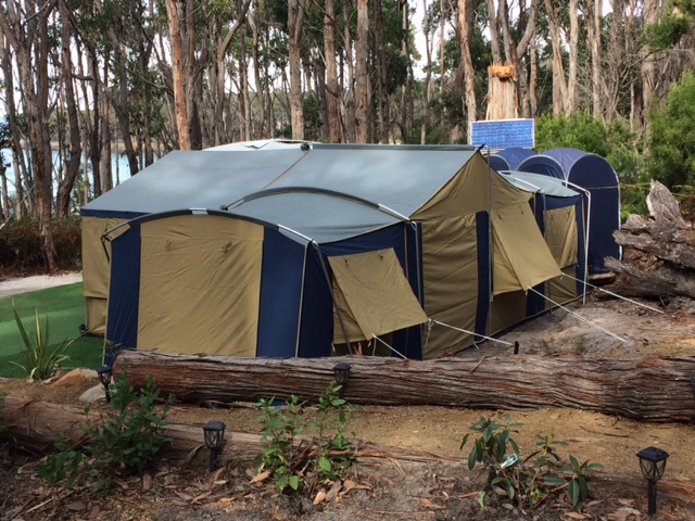 Camping at Bruny Island